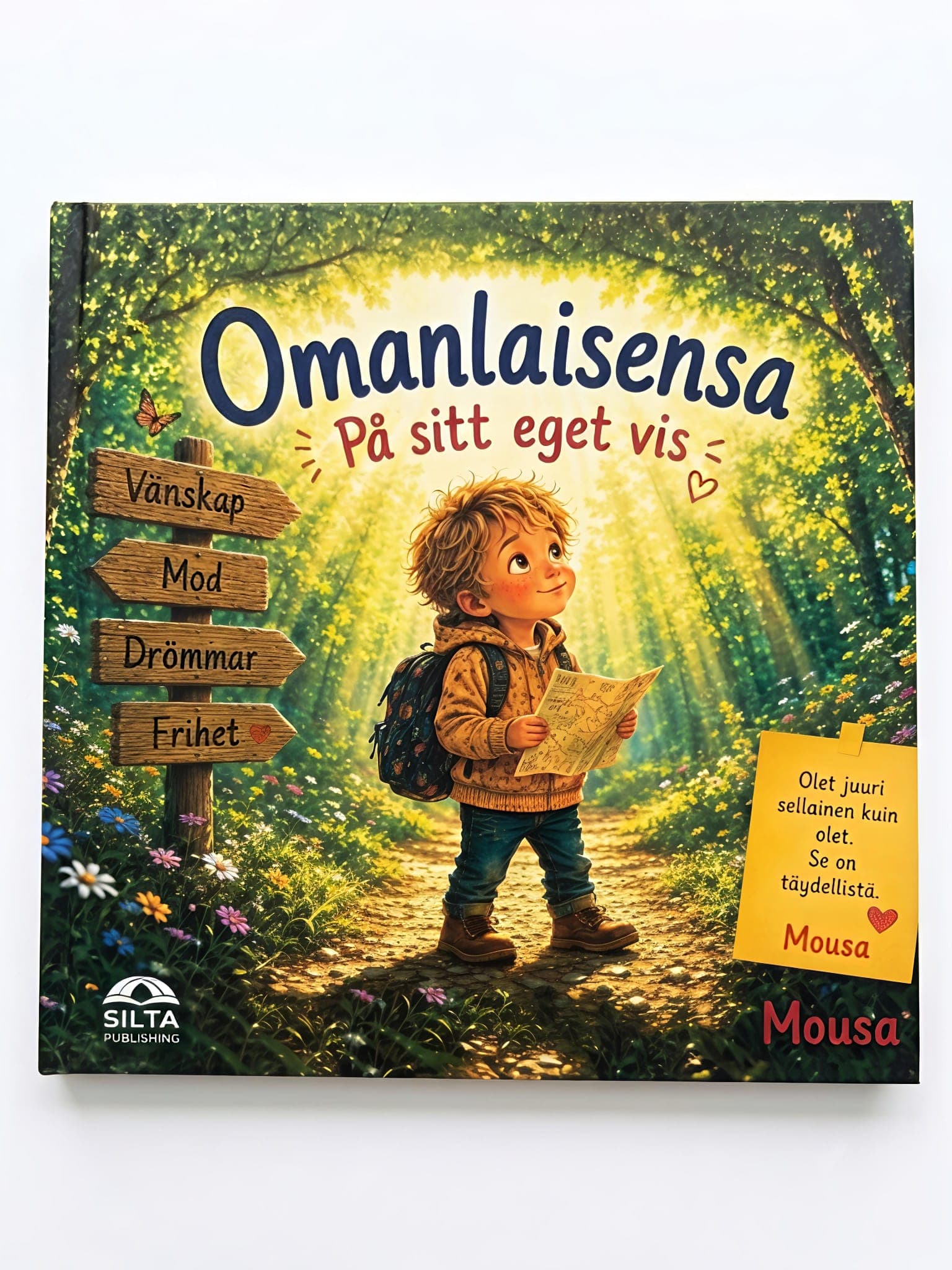 Omanlaisensa — Mousa, kirjan kansi